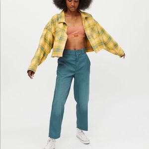 Dickie’s High-Waisted Ankle Pant in Olive